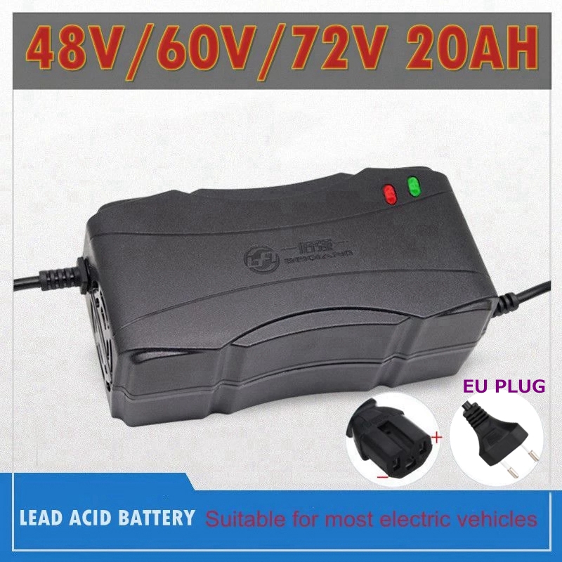 84V 20A Smart Charger - 48V/60V/72V 2.8A Caricabatteria al piombo intelligente