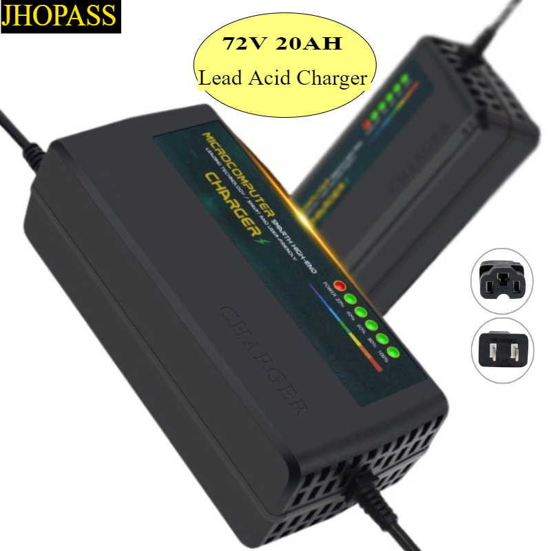 84V 20A Smart Charger - Caricabatterie intelligente 72V 20AH per batterie