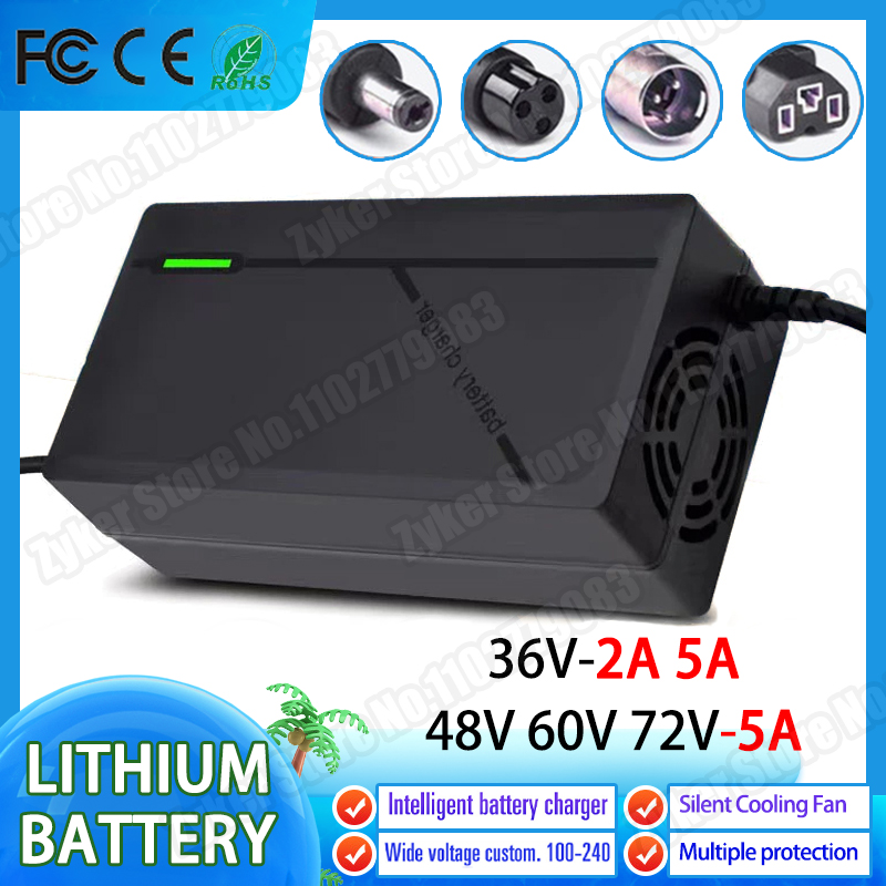 84V 20A Smart Charger - Caricatore 36V 48V 60V 72V 2A
