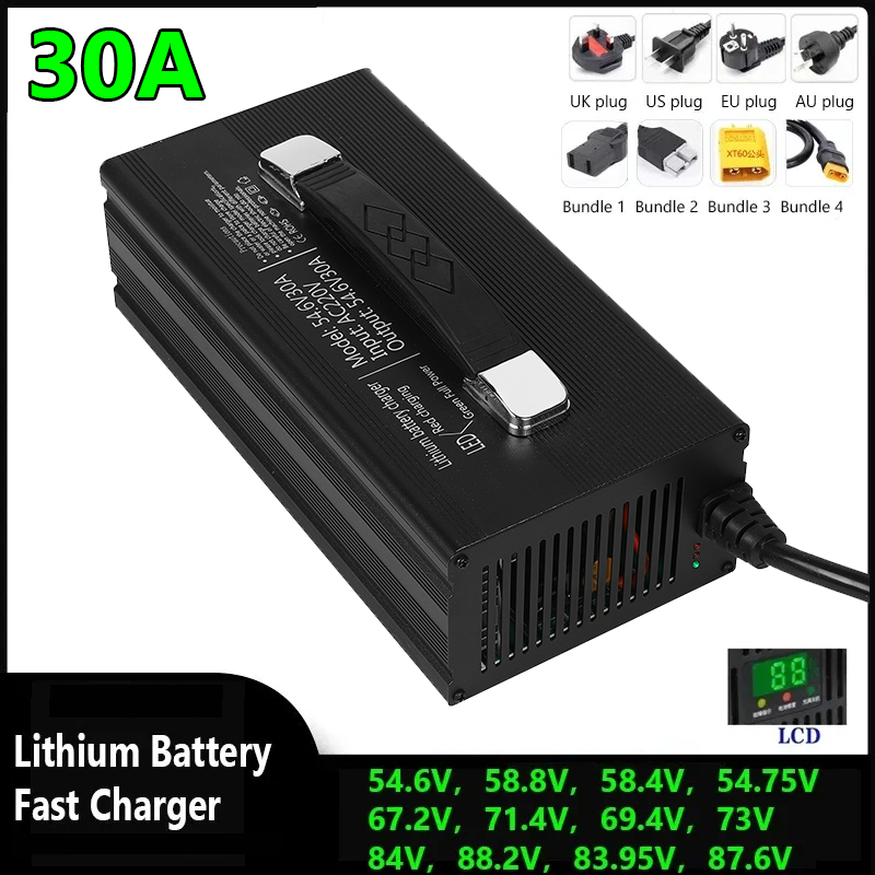 Caricabatterie rapido agli ion - 84V 20A Smart Charger recensione e prezzo