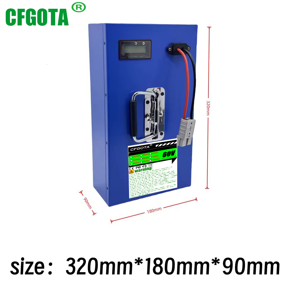 Nuovo pacco batteria al litio  - 60V 50Ah Electric Scooter Battery recensione e prezzo
