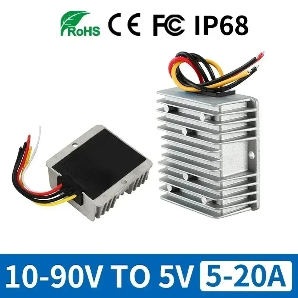 Convertitore DC da 10-90V a 5V - 72V 15A Fast Charger recensione e prezzo