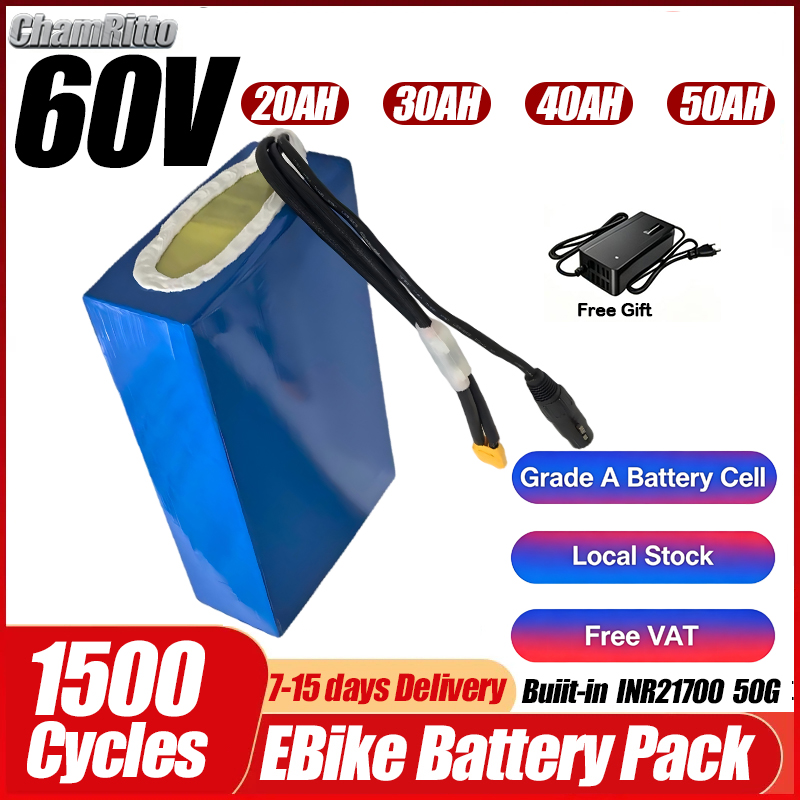 Bicicletta elettrica 60V 1500W - 60V 50Ah Electric Scooter Battery recensione e prezzo